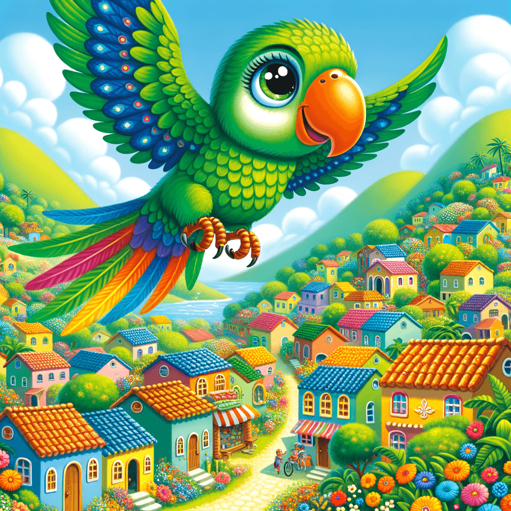 Poppy the Little Lost Parrot