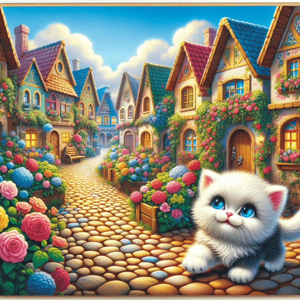 The Little Adventurous Cat